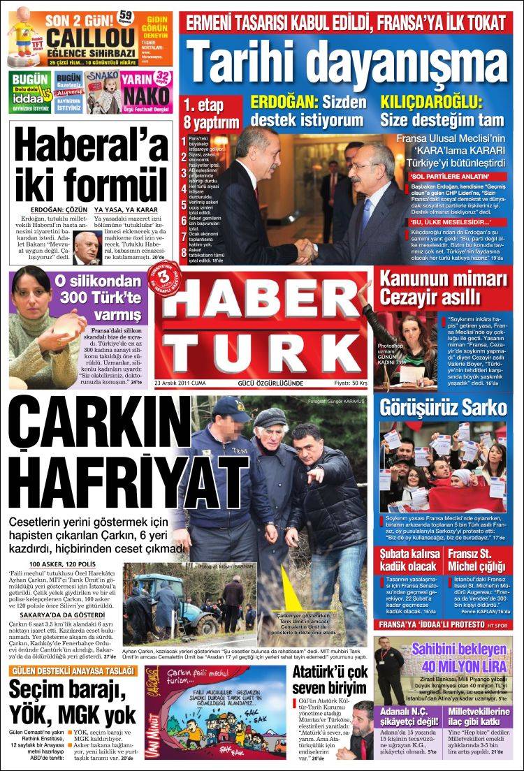 Portada de Habertürk (Turkey)