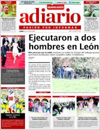 Portada de A Diario (Mexico)