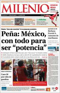 Portada de Milenio - Estado de México (Mexico)