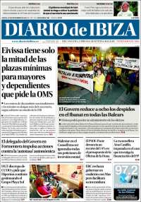 Portada de Diario de Ibiza (Spain)