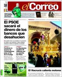 Portada de El Correo de Andalucía (Spain)