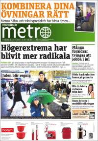 Portada de Metro (Suecia)