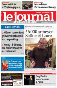 Portada de Journal de Saône-et-Loire (France)