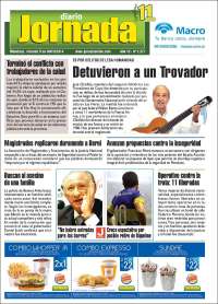 Portada de Diario Jornada (Argentine)