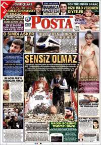 Portada de Posta Gazetesi (Turquie)