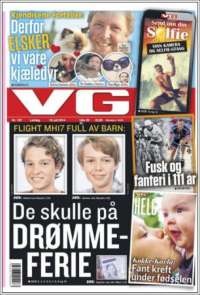 Portada de VG (Norway)