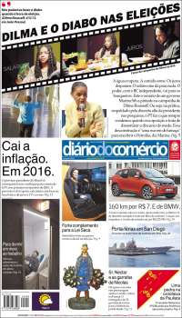 Portada de Diário do Comércio (Brasil)