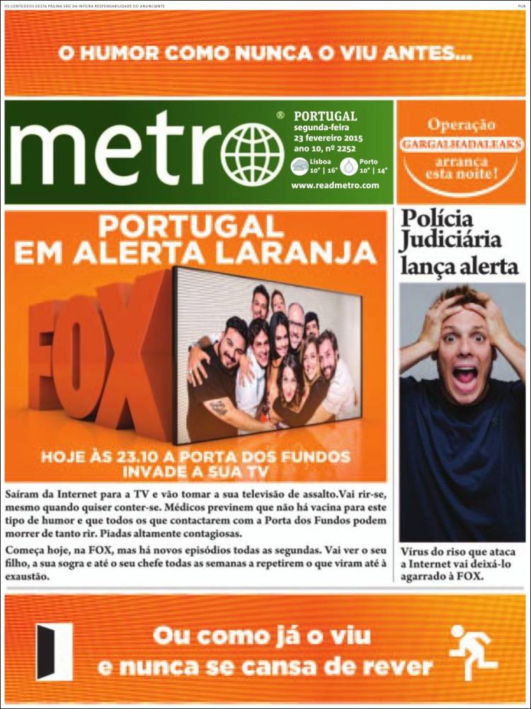 Portada de Metro - Lisboa (Portugal)