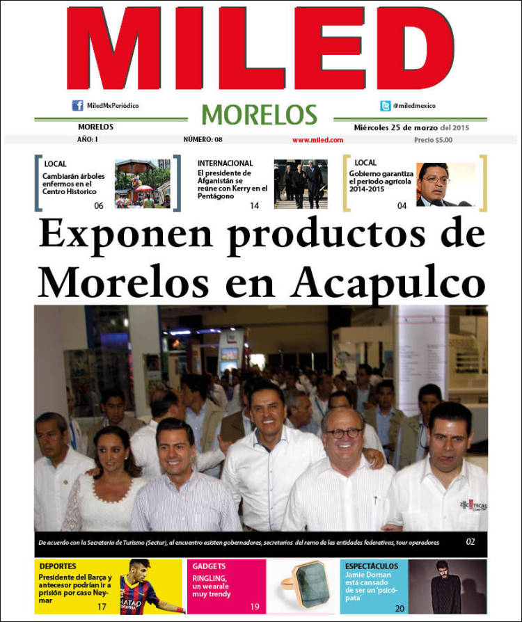 Portada de Miled - Morelos (México)