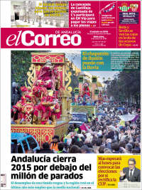 Portada de El Correo de Andalucía (Spain)