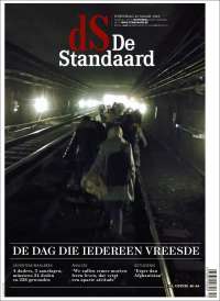 Portada de De Standaard (Belgium)