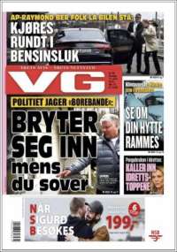 Portada de VG (Norway)