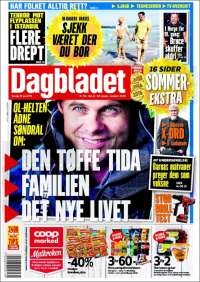 Portada de Dagbladet (Norway)