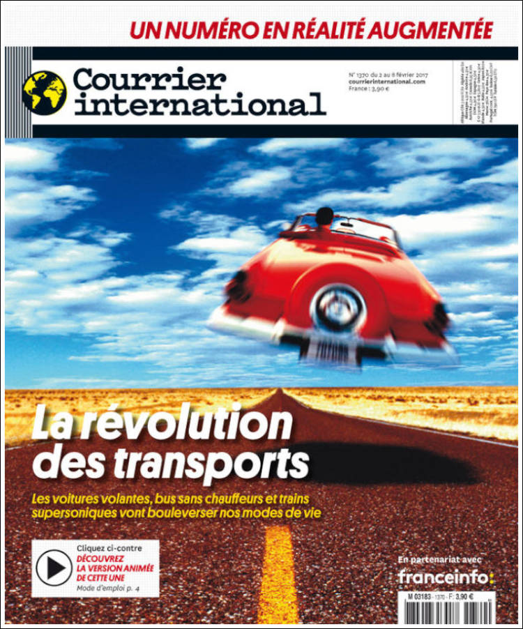 Portada de Courrier international (France)