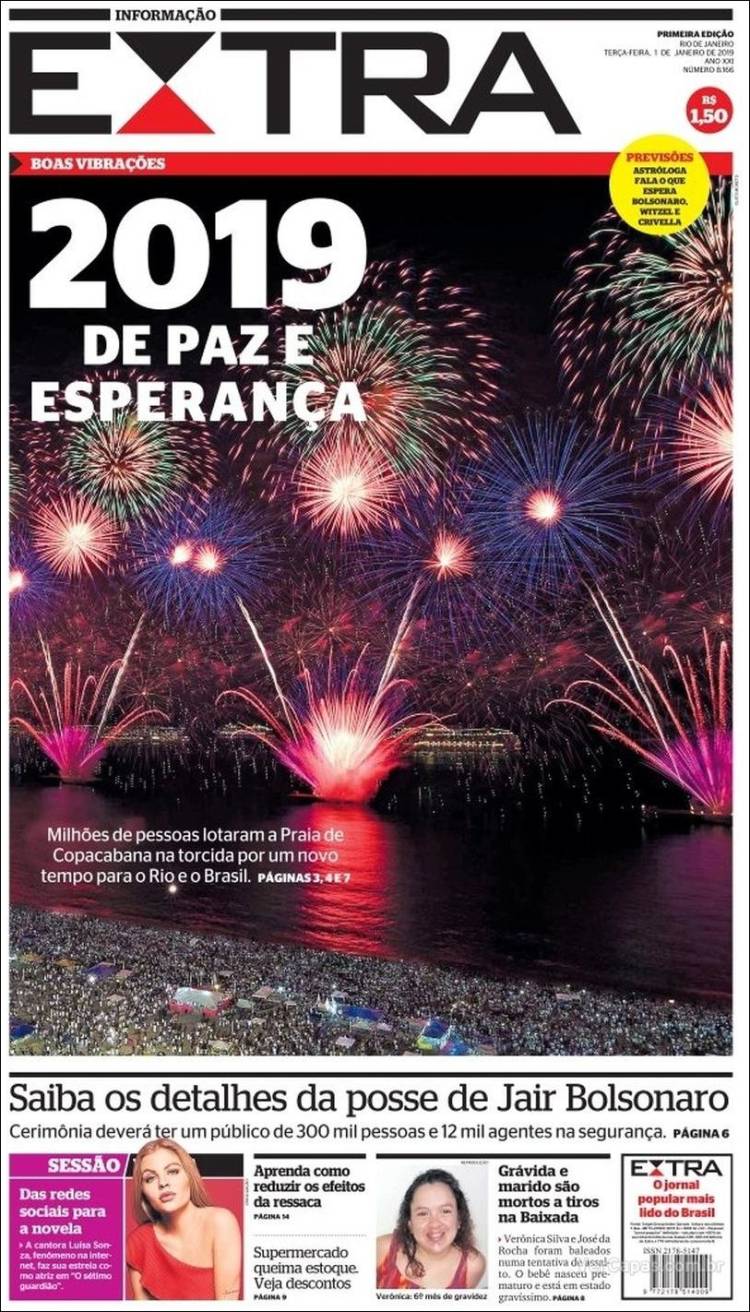 Portada de Extra (Brasil)