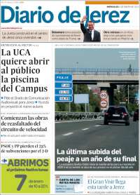 Portada de Diario de Jerez (España)