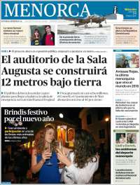 Portada de Menorca - Diario Insular (España)