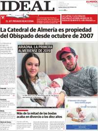 Portada de Ideal Almeria (España)