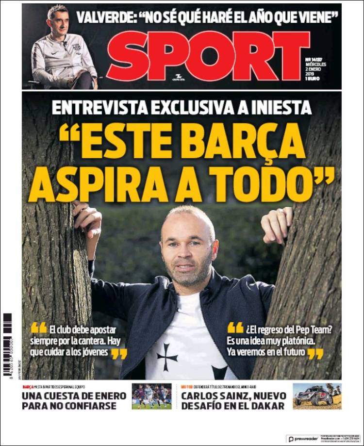 Portada de Sport (España)