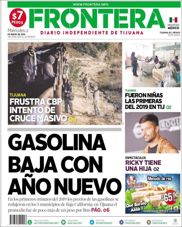 Portada de Frontera (Mexico)