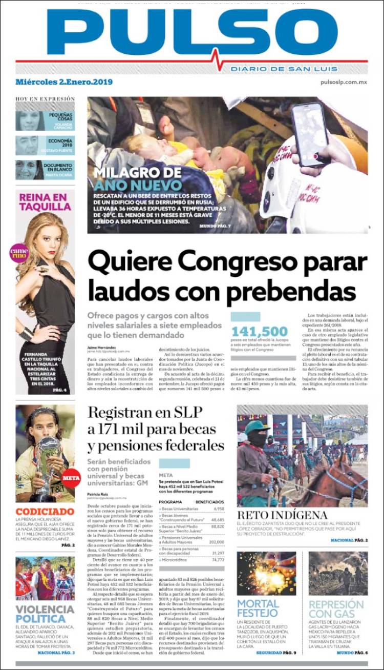 Portada de Pulso (Mexico)