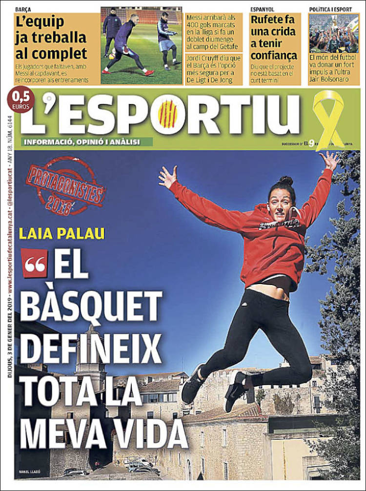 Portada de L'Esportiu (España)