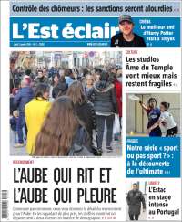 Portada de L'Est Eclair (Francia)