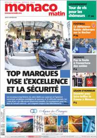 Portada de Nice-Matin (Francia)