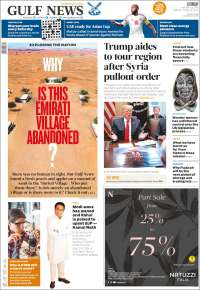 Portada de Gulf News (Asia-Pacific)