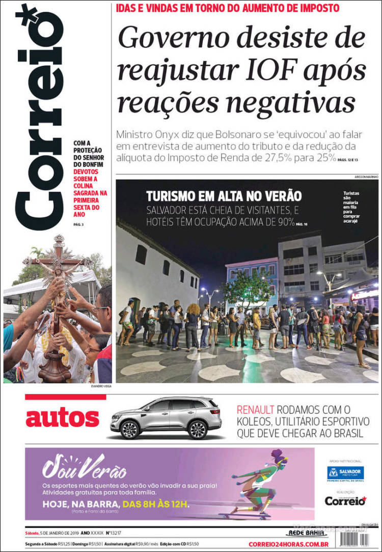 Portada de Correio* (Brasil)