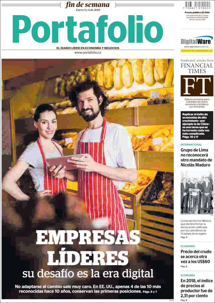 Portada de Portafolio (Colombia)