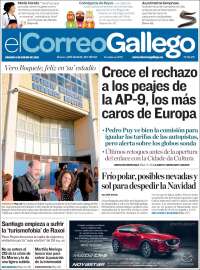 Portada de El Correo Gallego (Espa&ntilde;a)