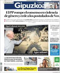 Portada de Noticias de Gipuzkoa (Espa&ntilde;a)