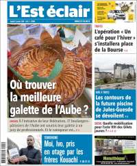 Portada de L'Est Eclair (Francia)