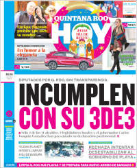 Portada de Quintana Roo HOY (México)