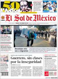 Portada de El Sol de México (México)