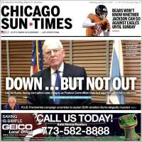 Portada de Chicago Sun-Times (USA)