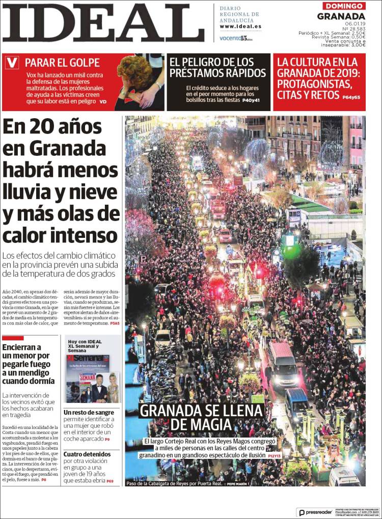 Portada de Ideal (Espa&ntilde;a)