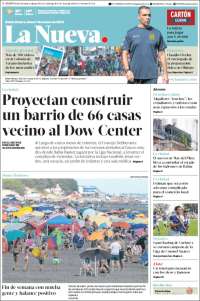 Portada de La Nueva Provincia (Argentina)