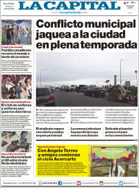 Portada de Diario La Capital - Mar del Plata (Argentina)