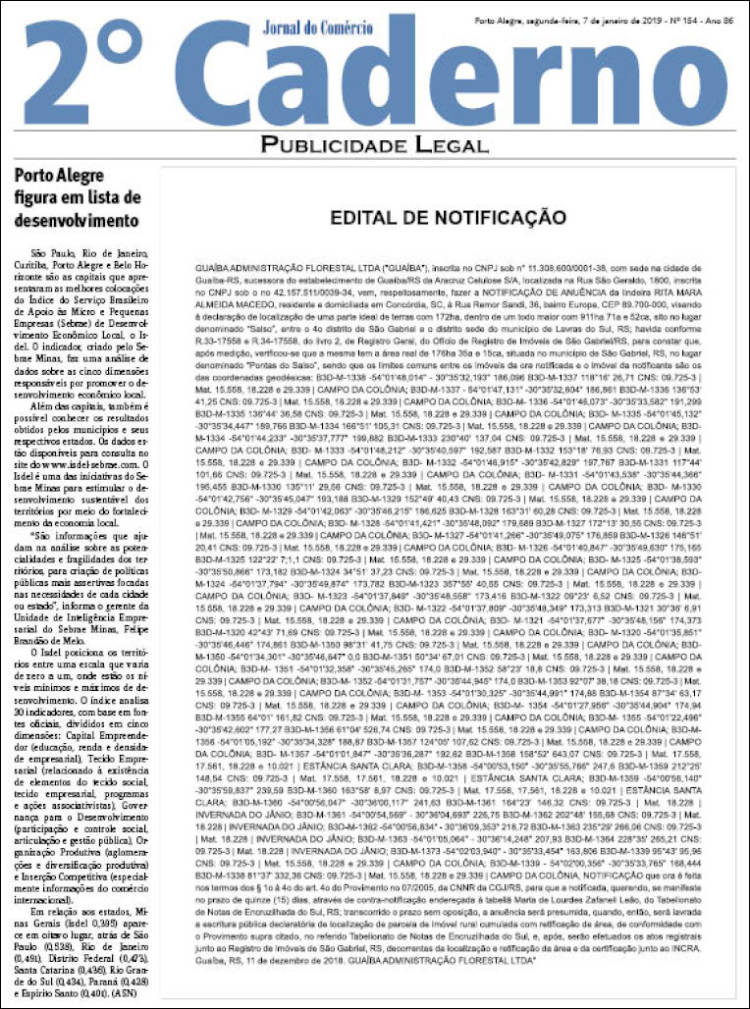 Portada de Jornal do Comércio (Brasil)