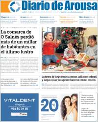 Portada de Diario de Arousa (Espa&ntilde;a)