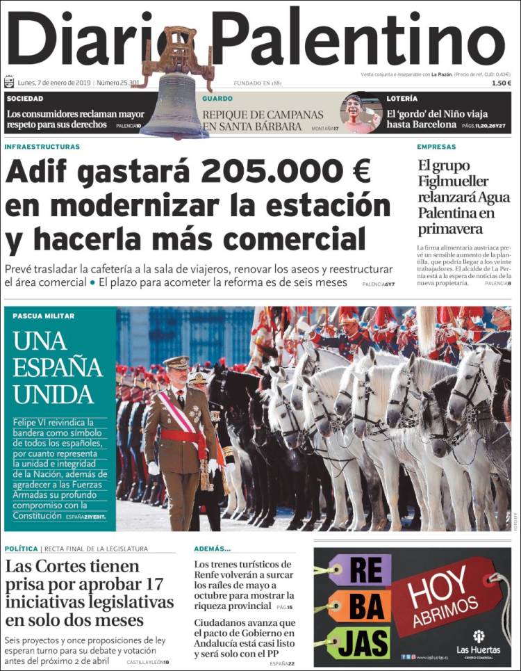 Portada de Diario Palentino (Espa&ntilde;a)