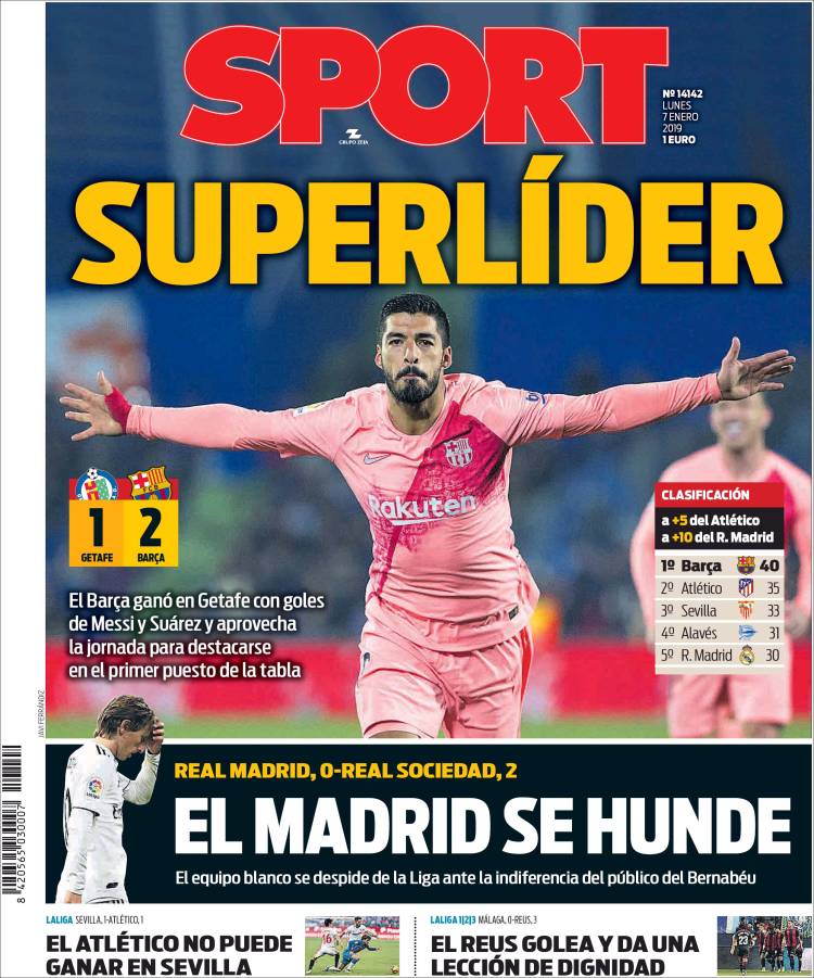 Portada de Sport (Espa&ntilde;a)