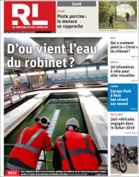 Portada de Le Republicain Lorrain (Francia)