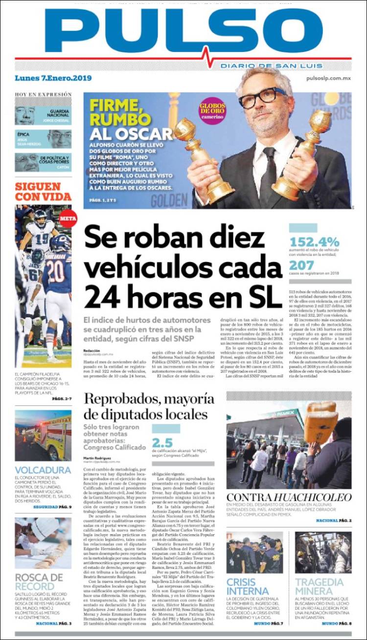 Portada de Pulso (México)