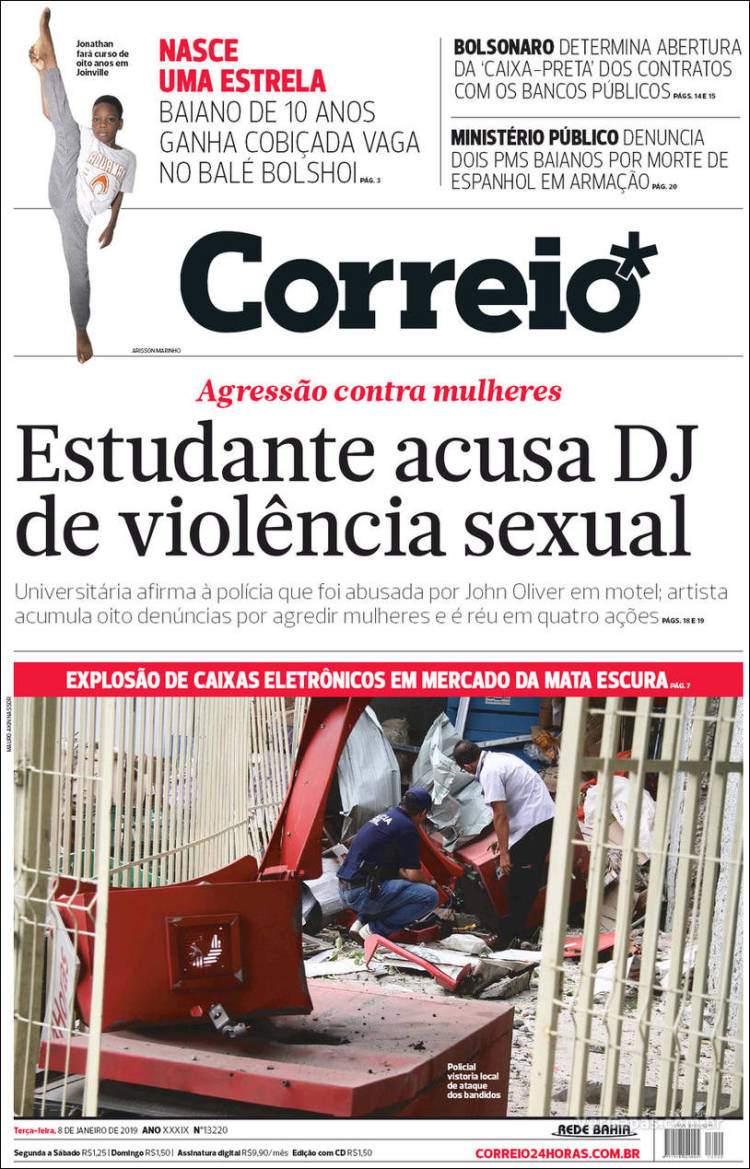 Portada de Correio* (Brasil)