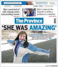 Portada de The Province (Canadá)