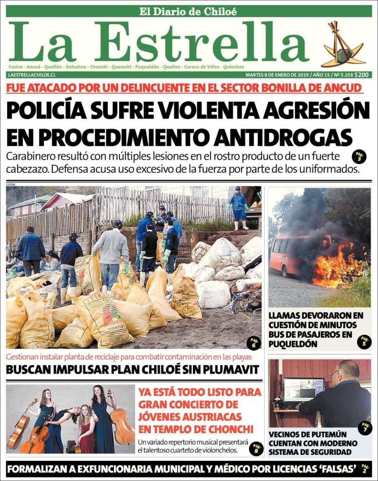 Portada de Estrella de Chiloé (Chile)