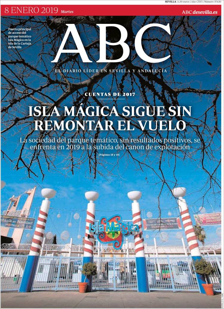 Portada de ABC - Sevilla (Espa&ntilde;a)